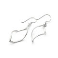 扭環(huán)純銀耳環(huán)