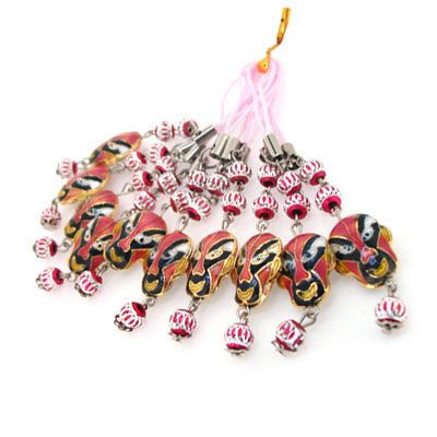 景泰藍(lán)手機(jī)鏈