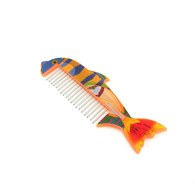 8742魚形鋼梳