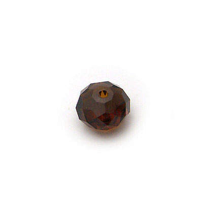 5040-8mm施華洛世奇水晶紅銅色算盤(pán)珠