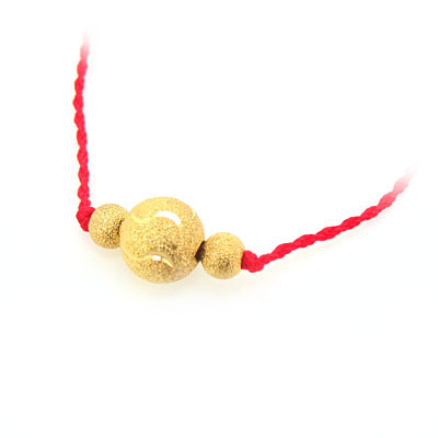 轉(zhuǎn)運珠紅繩項鏈
