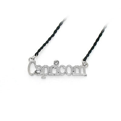 英文字母Capricom項鏈