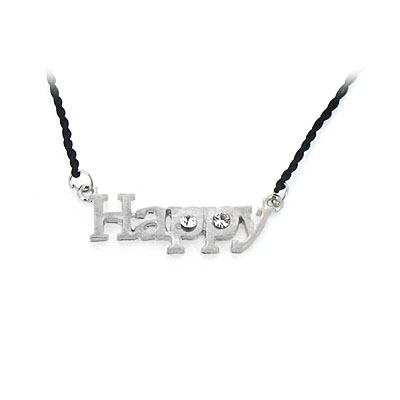 英文字母Happy項鏈