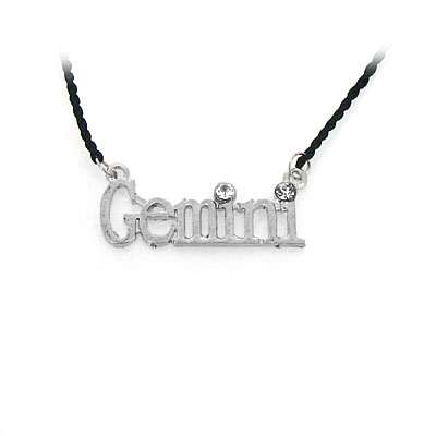 英文字母Gemini項(xiàng)鏈
