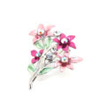 百花爭(zhēng)艷時(shí)尚佳麗胸針