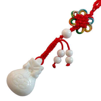 財(cái)運(yùn)到滿滿錢(qián)袋子硨磲掛件