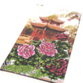 中國(guó)風(fēng)國(guó)花牡丹夜光情侶手機(jī)包機(jī)膜