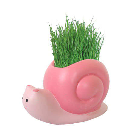 小蝸牛時尚小草園藝家居擺件