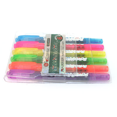彩色熒光筆學生文具用品