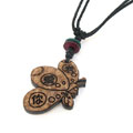 我愛(ài)你時(shí)尚椰殼項(xiàng)鏈飾品