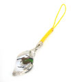 昆蟲透明琥珀手機鏈/人工琥珀飾品