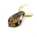 夢(mèng)幻彩色金粉琉璃墜