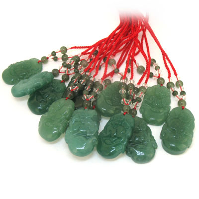 綠玉12生肖玉石項(xiàng)鏈