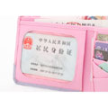 Baby born甜美卡哇伊兩折短款錢包淡粉色卡包/女士錢包批發(fā)