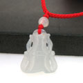 A玉好水頭優(yōu)質(zhì)節(jié)節(jié)高紅繩玉石項鏈